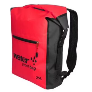 תיק נגד מים 25L אדום