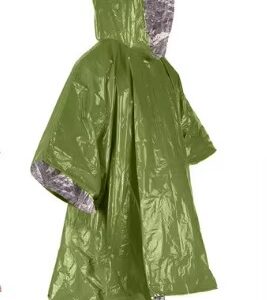 מעיל גשם ירוק