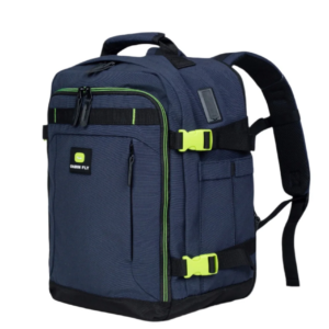 תיק עליה למטוס מתרחב מבית המותג ®CABIN FLY דגם SkyLite מידה M 40x30x20cm - נייבי