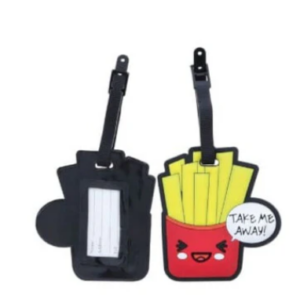 זוג תגי שם למזוודה - ציפס TAKE ME AWAY!