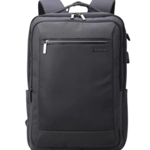 תיק גב דק וקל מאוד עם שקע USB מבית המותג AOKING למחשב נייד 15.6" - שחור