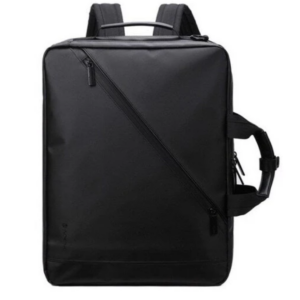 תיק חכם בריפקייס גב וצד שניים באחד בעיצוב טרנדי עם USB ללפטופ 16" מבית AOKING - שחור