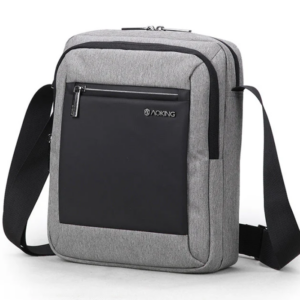 תיק צד יוניסקס פונקציונלי איכותי מבית המותג AOKING - אפור
