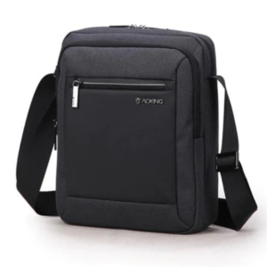 תיק צד יוניסקס פונקציונלי איכותי מבית המותג AOKING - שחור