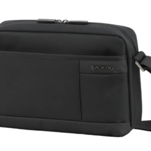 תיק צד דק במידה בינונית לאביזרי היום יום מבית AOKING - שחור
