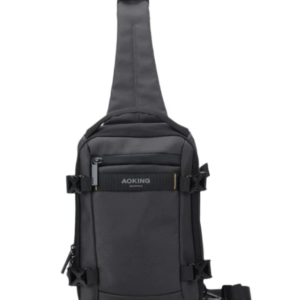 תיק צד אוכף לגבר AOKING - אפור