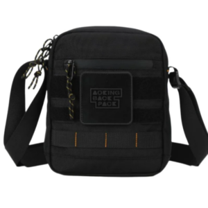 תיק צד שחור איכותי לגבר מבית AOKING