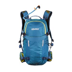 תיק רכיבה מקצועי שלוקר שורש | 3 ל’ מים + 12 ל’ אחסון | Summit - כחול אטלנטי