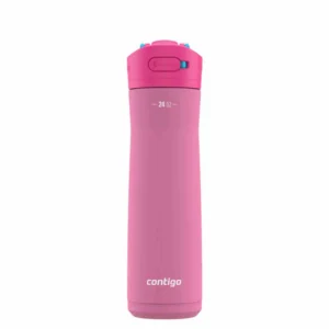 בקבוק שתייה תרמי מנירוסטה 720 מ''ל Contigo Ashland Chill 2.0 - צבע ורוד