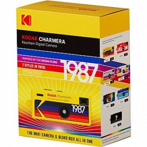 Kodak Charmera: נוסטלגיה בכיס - מצלמת רטרו דיגיטלית זעירה + כרטיס זיכרון 32GB